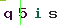 Security code
